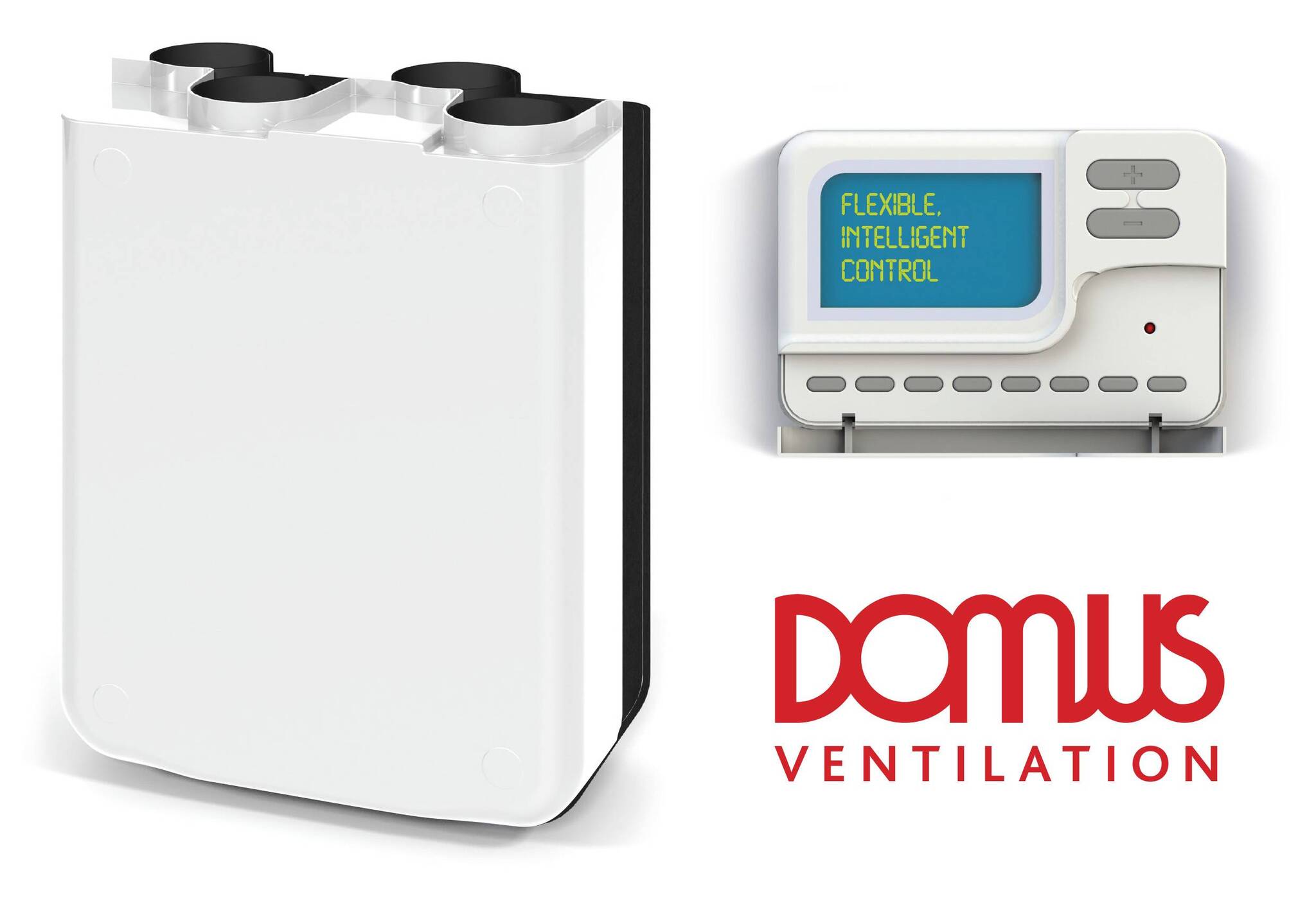 Domus Ventilation MVHR Wall Units Now With Bluebrain Control