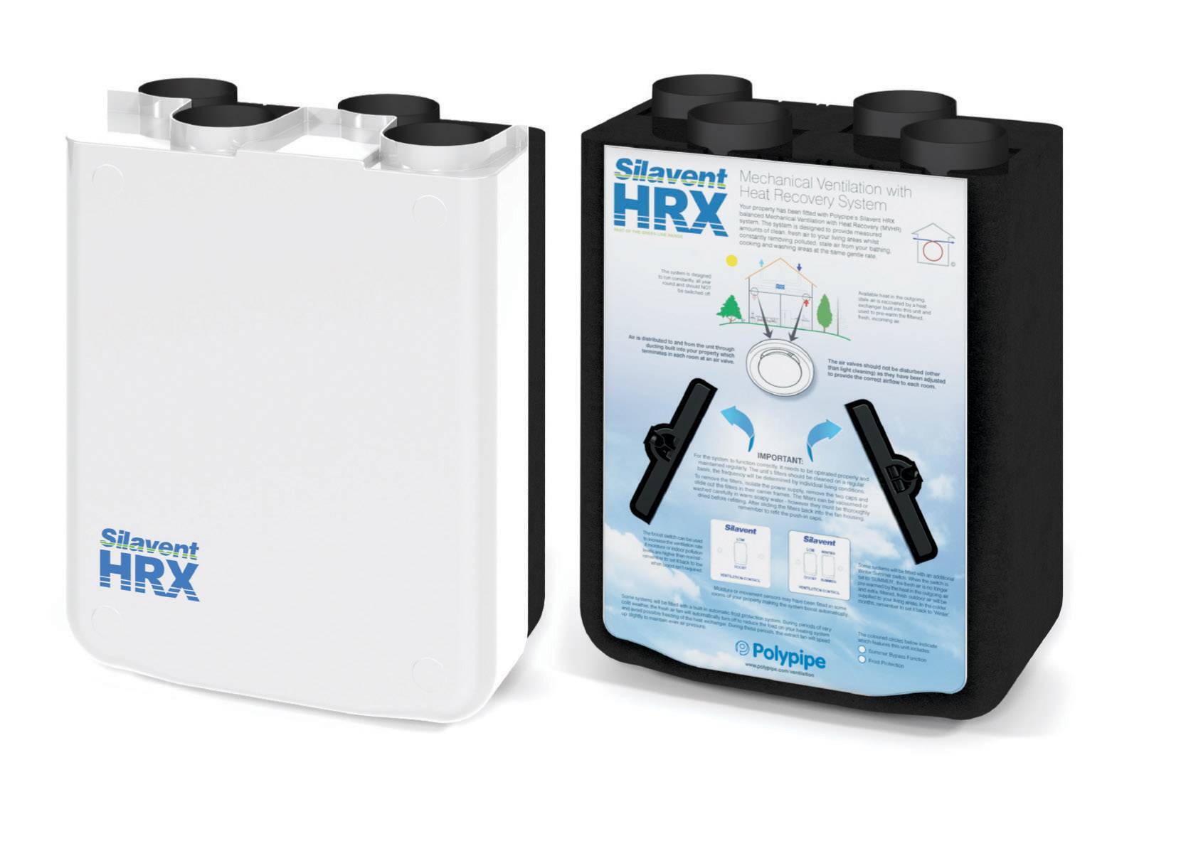 New Polypipe MVHR Range: Superior Performance with Simple Installation & Operation